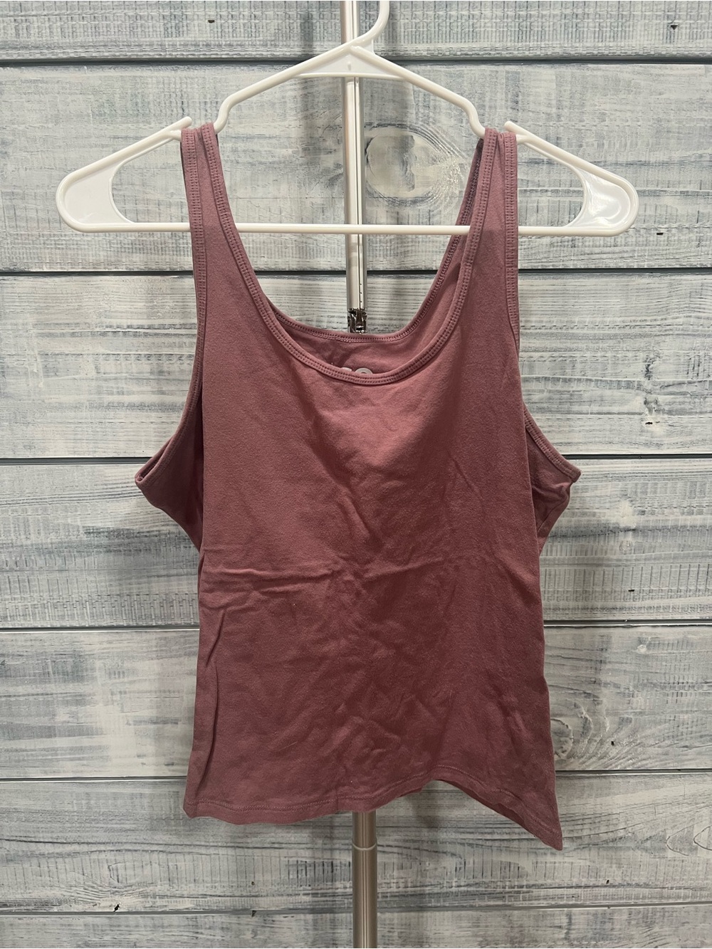 SO Mauve Scoop Neck Tank Top